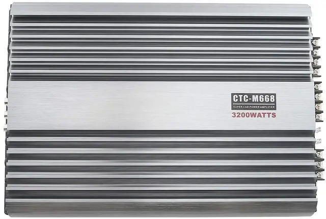 Main image of Car Amplifier 4 Channel,Amplifier Car Audio,3200W Car Amp Full Range | 12V 4ch Amp Car Stereo Power Amp for Sub,Multichannel Amplifier System