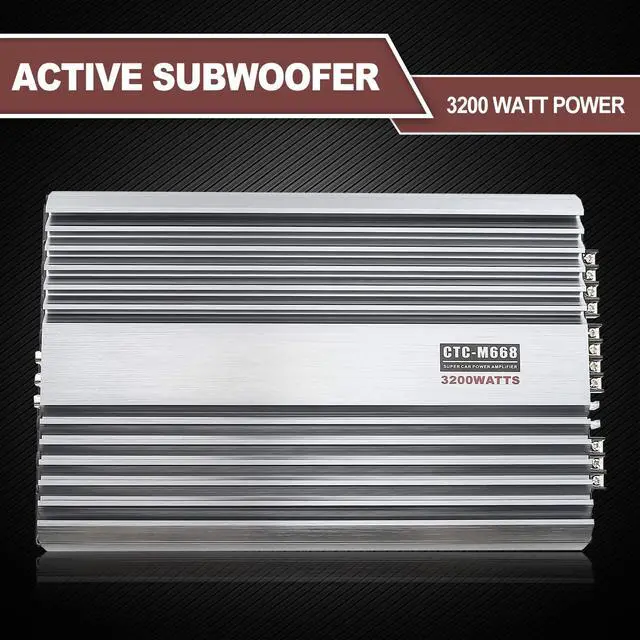 Alt view image 7 of 7 - Car Amplifier 4 Channel,Amplifier Car Audio,3200W Car Amp Full Range | 12V 4ch Amp Car Stereo Power Amp for Sub,Multichannel Amplifier System