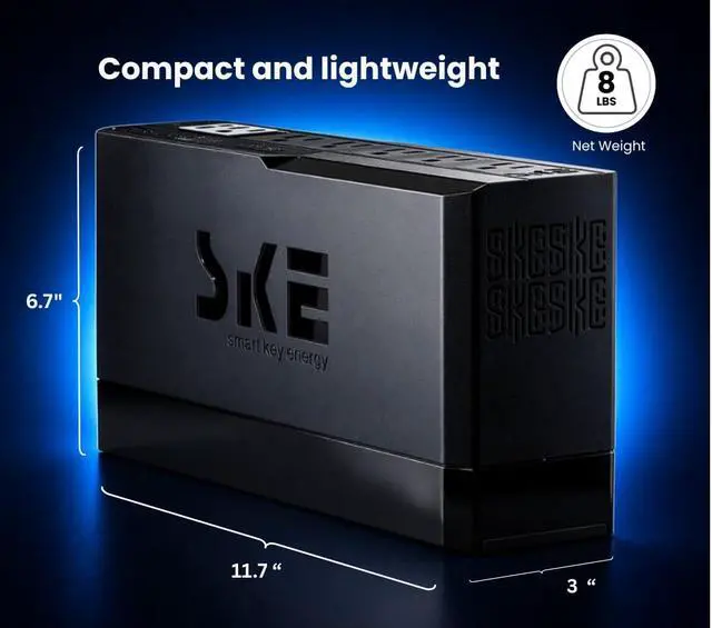 Alt view image 3 of 7 - SKE 425VA/240W UPS Battery Backu Surge Protector for Computer UPS Battery Backup Uninterruptible Power Supply, VL425