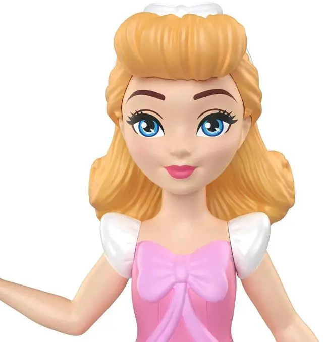 Alt view image 2 of 5 - Disney Princess Cinderella Posable Small Doll in Shiny Outfit