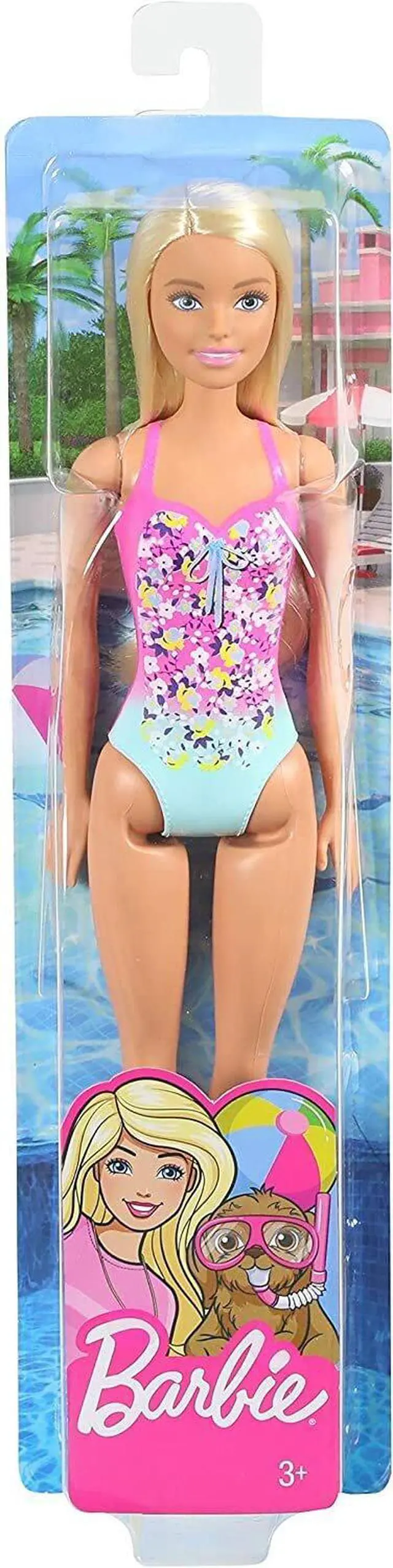 Main image of Barbie Ballerina Doll Blonde in Purple Extendable Tutu