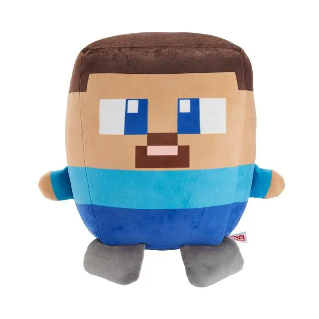 Alt view image 2 of 5 - Minecraft 10-in Steve Plush Character Pillow Doll