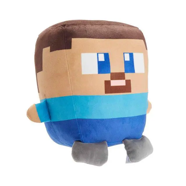 Alt view image 3 of 5 - Minecraft 10-in Steve Plush Character Pillow Doll