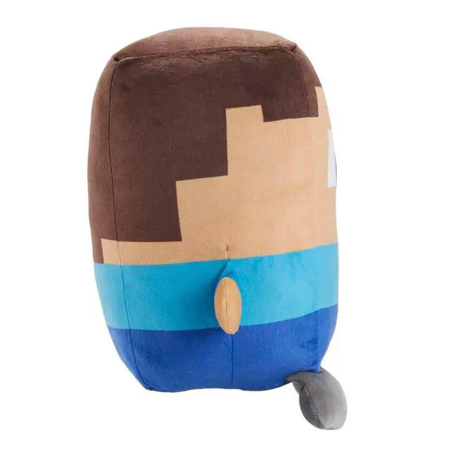 Alt view image 5 of 5 - Minecraft 10-in Steve Plush Character Pillow Doll
