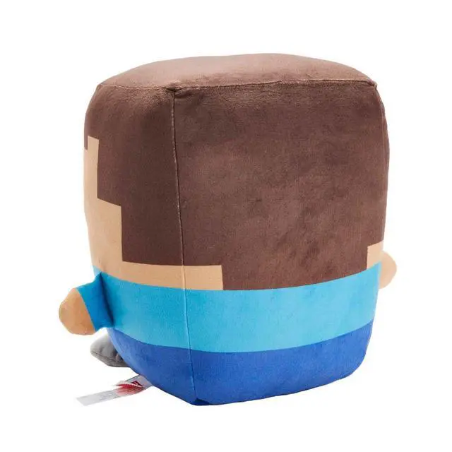 Alt view image 4 of 5 - Minecraft 10-in Steve Plush Character Pillow Doll
