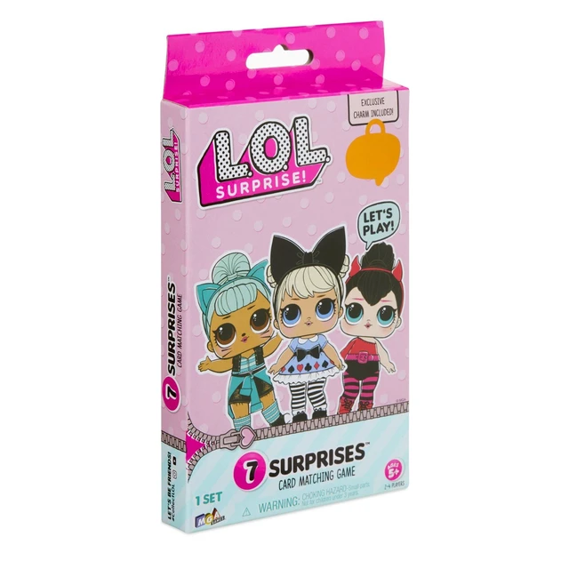 Main image of LOL Surprise: 7 Surprises Card Game With A Collectible Charm