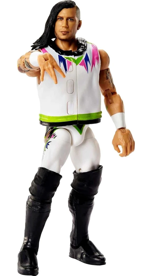 Alt view image 4 of 6 - Mattel WWE Elite Collection Action Figure & Accessories, Series #94 Nash Carter 6-inch Collectible with 25 Articulation Points & Swappable Hands