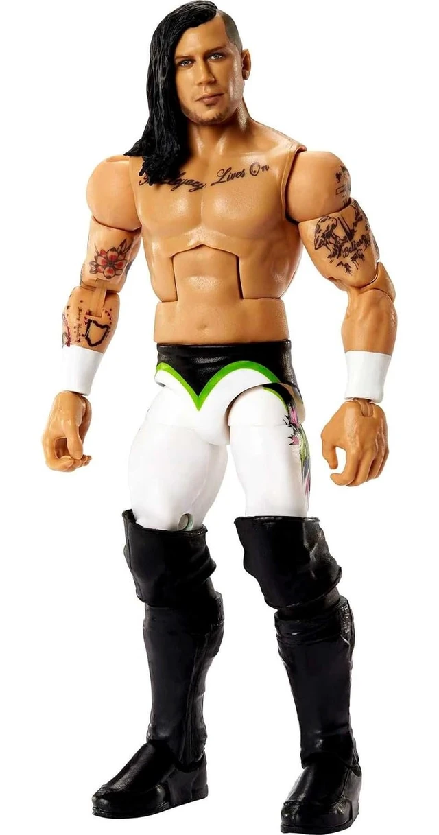 Alt view image 5 of 6 - Mattel WWE Elite Collection Action Figure & Accessories, Series #94 Nash Carter 6-inch Collectible with 25 Articulation Points & Swappable Hands