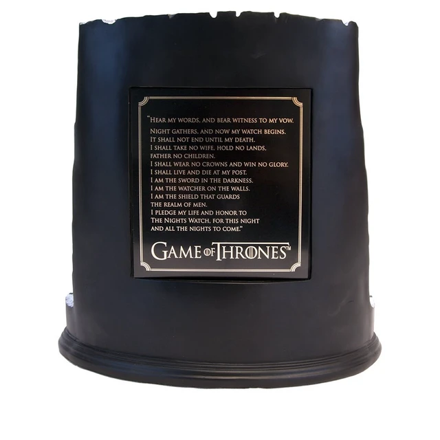 Alt view image 3 of 6 - Factory Entertainment Game of Thrones Castle Black Sculpture
