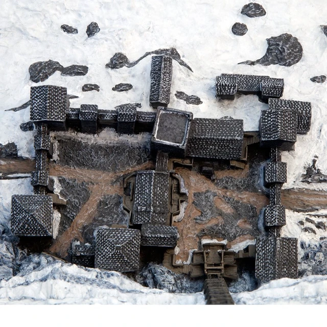 Alt view image 6 of 6 - Factory Entertainment Game of Thrones Castle Black Sculpture