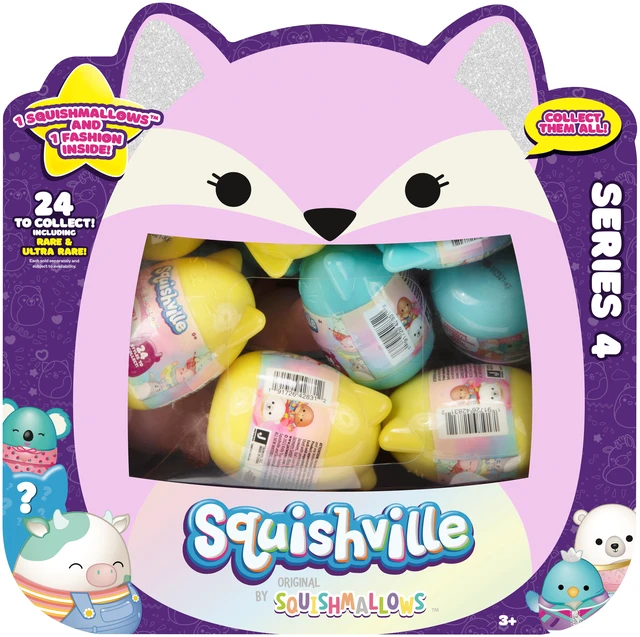 Main image of Squishville by Original Squishmallows Blind Plush - 2-inch Plush - Fashion Accessory Collectible