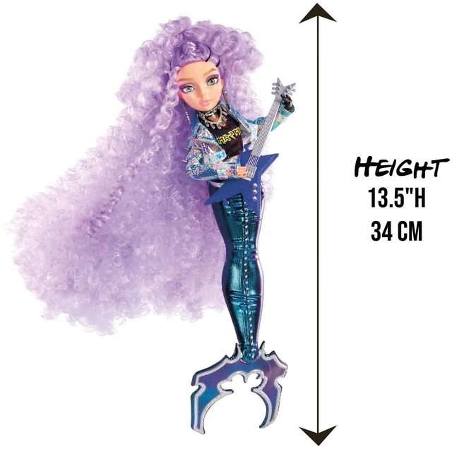 Alt view image 3 of 7 - MERMAZE MERMAIDZ Color Change Riviera Mermaid Fashion Doll with Designer Outfit & Accessories, Stylish Hair & Sculpted Tail, Poseable, Toy Gift Girls Boys Collectors Ages 4 5 6 7 8 to 12+, 580812