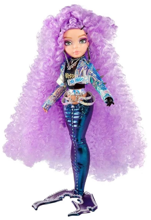 Alt view image 6 of 7 - MERMAZE MERMAIDZ Color Change Riviera Mermaid Fashion Doll with Designer Outfit & Accessories, Stylish Hair & Sculpted Tail, Poseable, Toy Gift Girls Boys Collectors Ages 4 5 6 7 8 to 12+, 580812