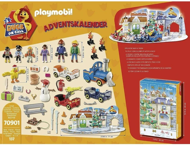 Alt view image 5 of 5 - Playmobil : Advent Calendar / Duck on Call 70901