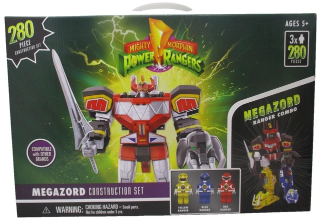 Main image of Mighty Morphin Power Rangers Megazord Ranger Combo Construction Set