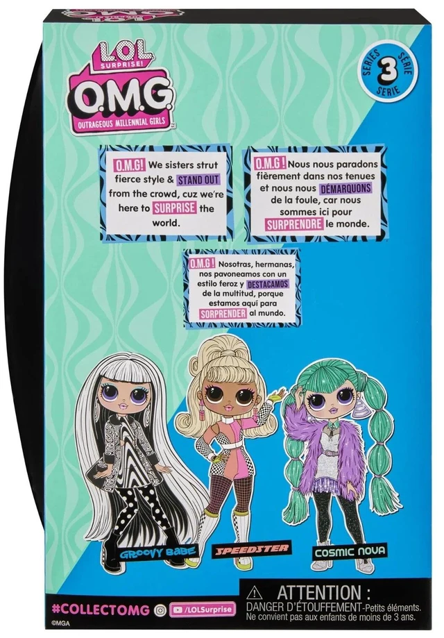 Alt view image 5 of 5 - LOL Surprise O.M.G. Groovy Babe Fashion Doll
