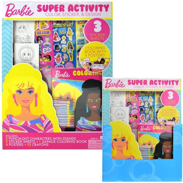 Main image of Barbie Super Activity Set - Fun and Friends