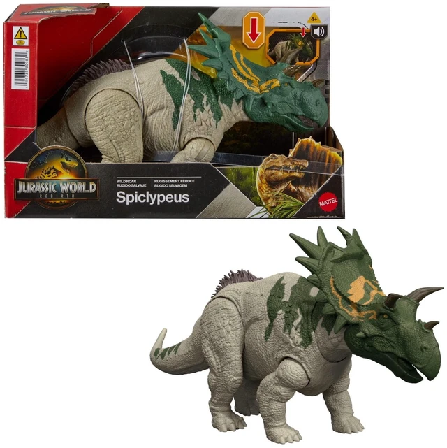 Main image of Jurassic World Rebirth Wild Roar Spiclypeus Dinosaur Toy