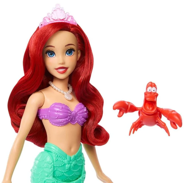 Alt view image 2 of 5 - Disney Princesa Ariel Doll with Accessories and Pets 3+