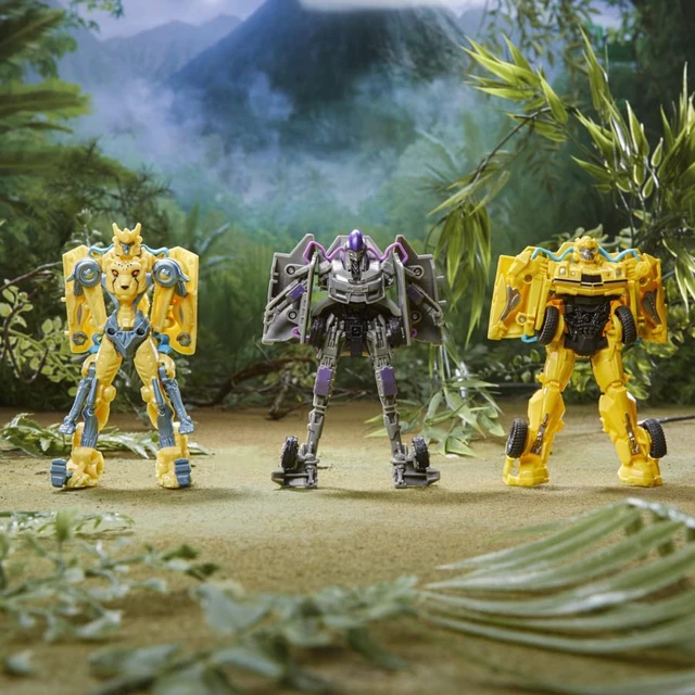Alt view image 7 of 7 - Transformers: Rise of The Beasts Flex Changers Nightbird Figure 15cm Age 6+