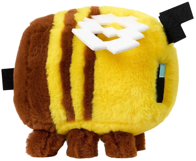 Alt view image 3 of 4 - Minecraft Bee Plush Toy, 6-inch Collectible Soft Doll