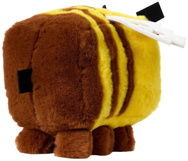 Alt view image 4 of 4 - Minecraft Bee Plush Toy, 6-inch Collectible Soft Doll