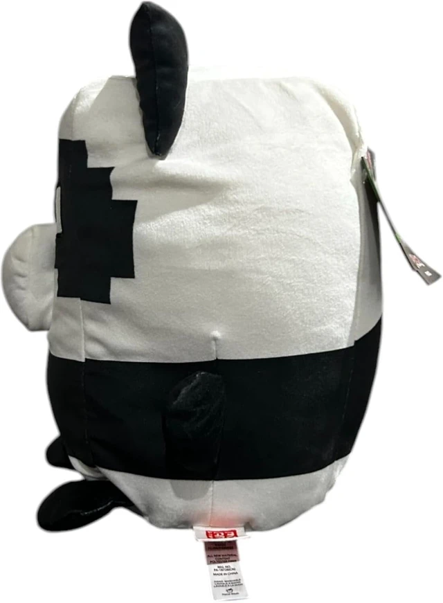 Alt view image 2 of 3 - Minecraft Panda Design, Cuutopia,Plush Toy, Black and White, 10 inches