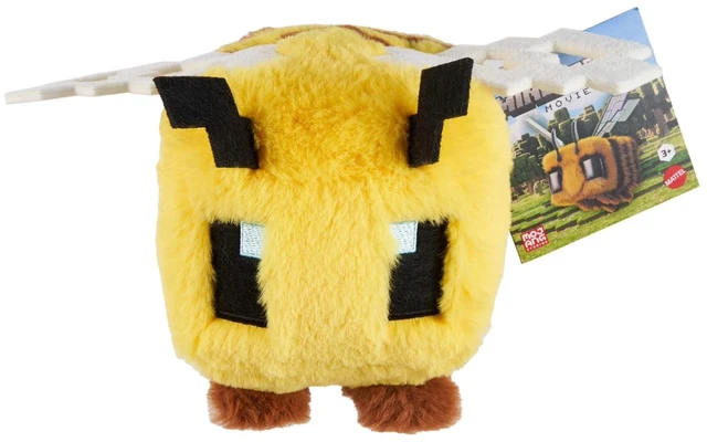 Main image of Minecraft Bee Plush Toy, 6-inch Collectible Soft Doll