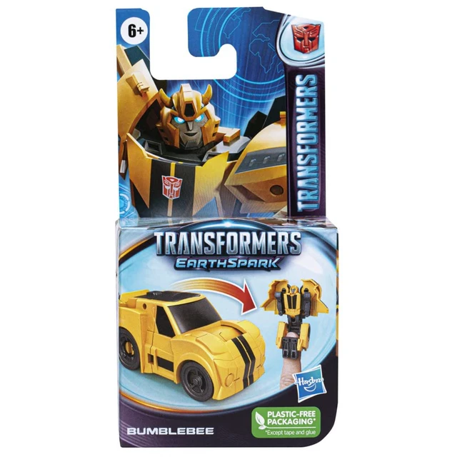 Alt view image 3 of 5 - Transformers EarthSpark 6cm Tacticon Bumblebee Figure Robot Toy for Kids Age 6+
