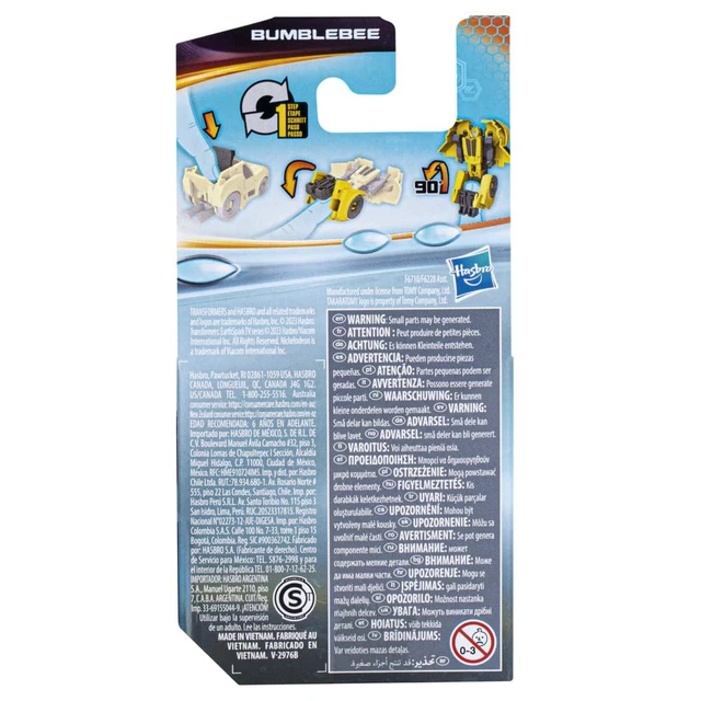 Alt view image 5 of 5 - Transformers EarthSpark 6cm Tacticon Bumblebee Figure Robot Toy for Kids Age 6+