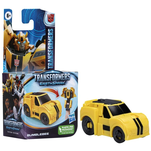 Alt view image 4 of 5 - Transformers EarthSpark 6cm Tacticon Bumblebee Figure Robot Toy for Kids Age 6+