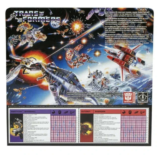 Alt view image 5 of 5 - Transformers Retro 40th Anniversary G1 Bombshell & Ramhorn