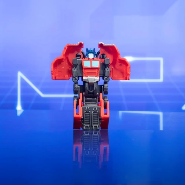 Alt view image 5 of 7 - Transformers EarthSpark Tacticon Optimus Prime Figure 6 cm Robot Toy for Kids Age 6+