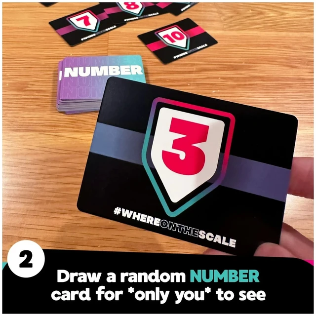 Alt view image 4 of 7 - Where on The Scale, a Party Game of Extremes