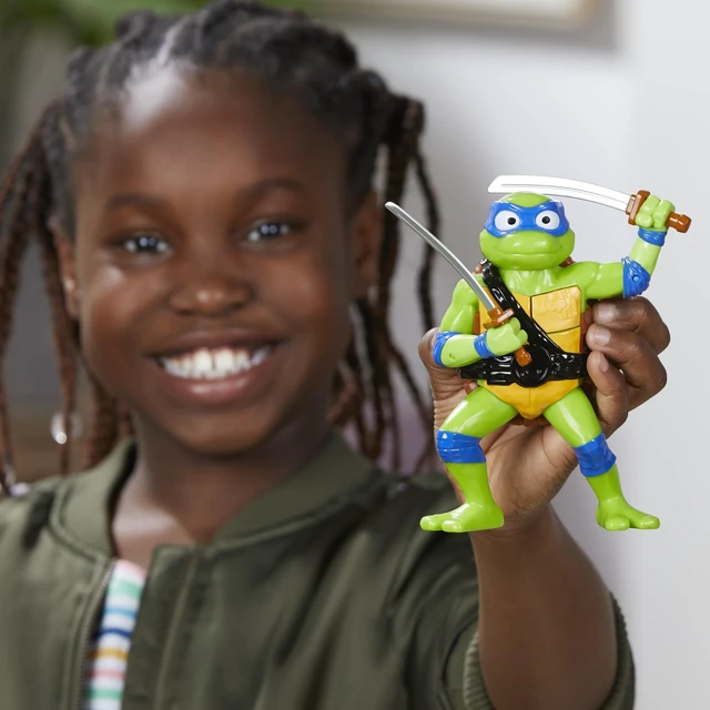 Alt view image 6 of 7 - Bop It! Teenage Mutant Ninja Turtles Leonardo Edition Game for Kids Ages 8 and Up, Teenage Mutant Ninja Turtles Toys, for 1 or More Players