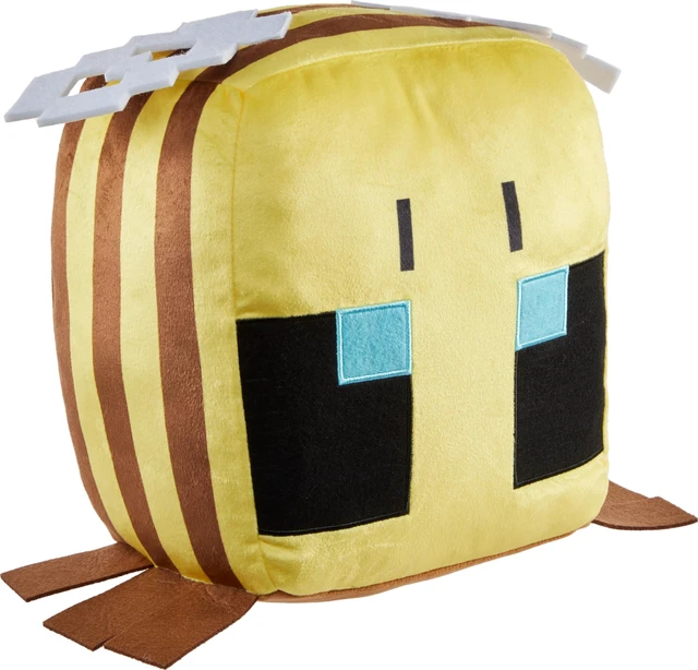 Alt view image 4 of 6 - Mattel Minecraft Cuutopia Bee Plush, 10-inch Soft Rounded Pillow Doll, Video Game-Inspired Collectible Toy
