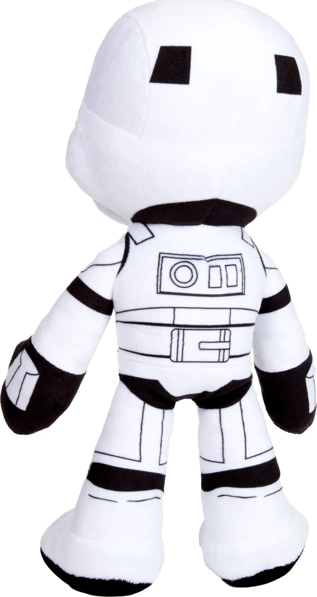 Alt view image 6 of 6 - Mattel Star Wars Plush Talkers Soft Toys, 11 to 12-Inch Stormtrooper Plush with 10 Sounds & Phrases, Collectible Soft Dolls