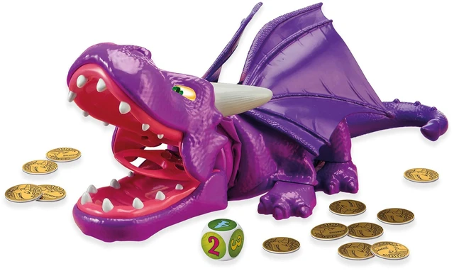 Main image of TOMY Snap Dragon Action Board Game for Kids, Family Board Games, Multicolor, 4 Years and Up