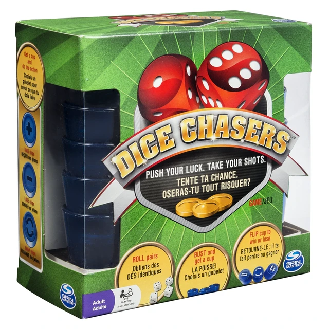 Alt view image 4 of 4 - Dice Chasers Board Game