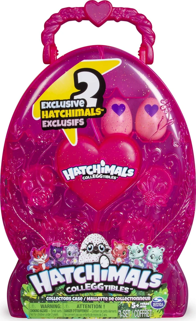 Main image of Hatchimals CollEGGtibles, Collectors Case with 2 Exclusive CollEGGtibles, for Ages 5 and Up
