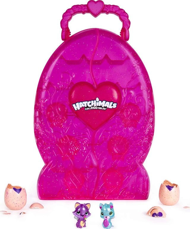 Alt view image 3 of 7 - Hatchimals CollEGGtibles, Collectors Case with 2 Exclusive CollEGGtibles, for Ages 5 and Up