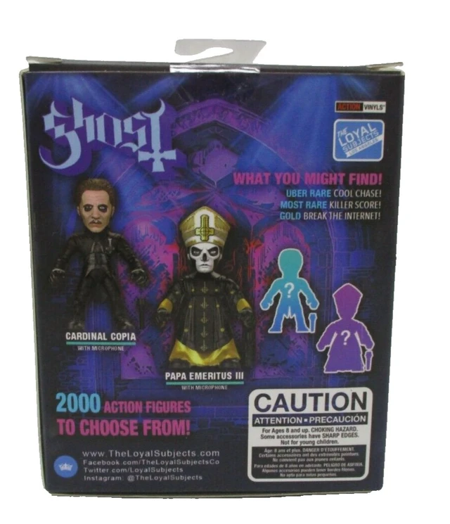Alt view image 2 of 2 - The Loyal Subjects Ghost Papa Emeritus III 3.25 inch Figure Action Vinyl