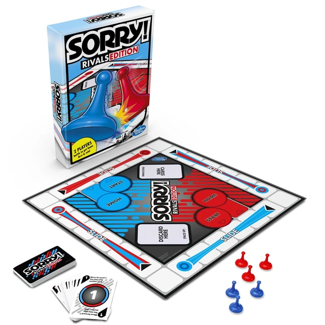 Main image of Sorry! Rivals Edition Board Game; 2 Player Game