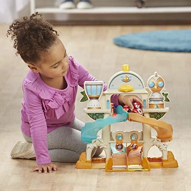 Alt view image 5 of 5 - Hasbro Top Wing Mission Ready Track Playset, Includes Ramp Jump & Double Vehicle Launcher for Top Wing Vehicles, Toy for Kids Ages 3 to 5, Model Number: E5277