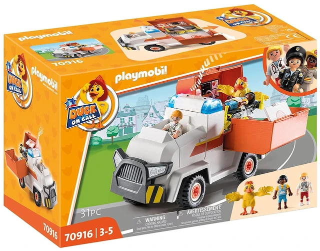 Main image of Playmobil Duck On Call - Ambulance Emergency Vehicle