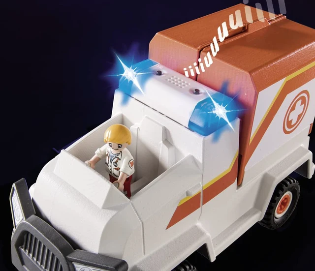 Alt view image 4 of 7 - Playmobil Duck On Call - Ambulance Emergency Vehicle