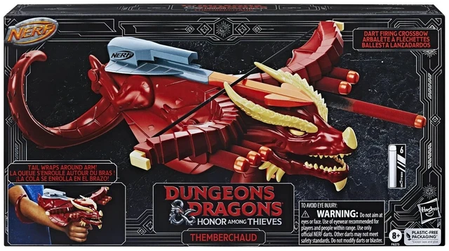 Main image of Nerf Dungeons & Dragons Themberchaud Nerf Blaster, 6 Nerf Elite Darts