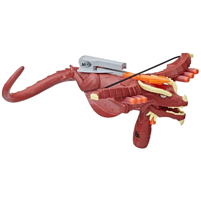 Alt view image 3 of 4 - Nerf Dungeons & Dragons Themberchaud Nerf Blaster, 6 Nerf Elite Darts