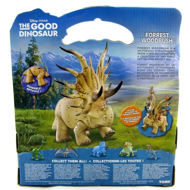 Alt view image 4 of 4 - The Good Dinosaur Forrest Woodbush Feature Action Figure - New in box