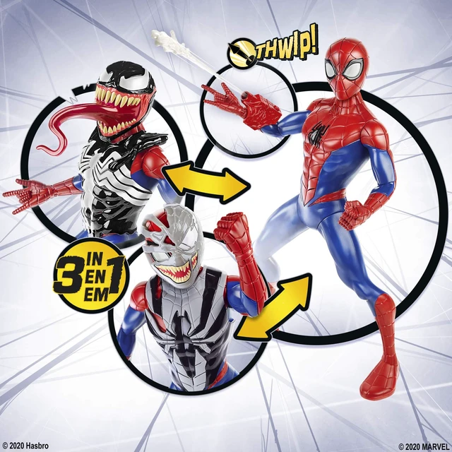Alt view image 7 of 7 - Playset Marvel Spider-Man Maximum Venom, 12-Inch Figure, 054